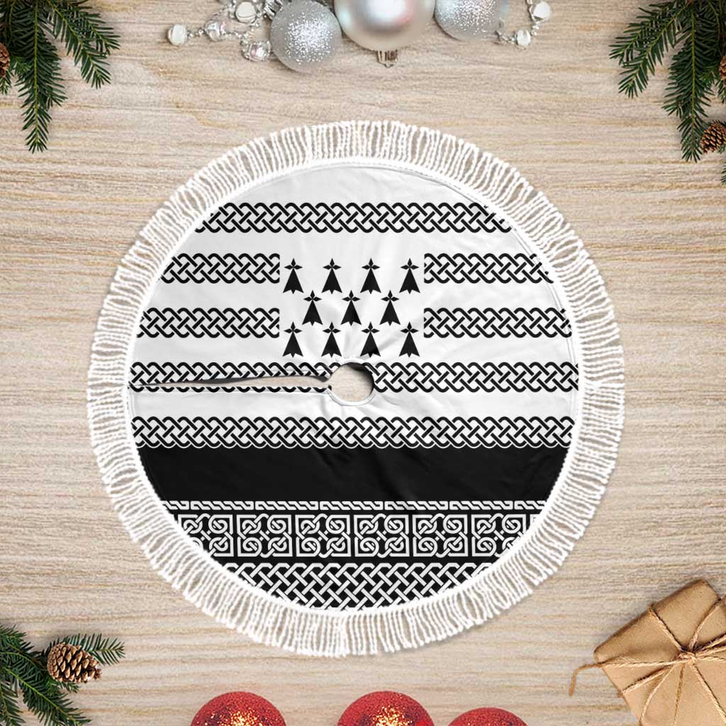 Brittany Celtic Knot Tree Skirt Celtic Nation Heritage Pride - Wonder Print Shop