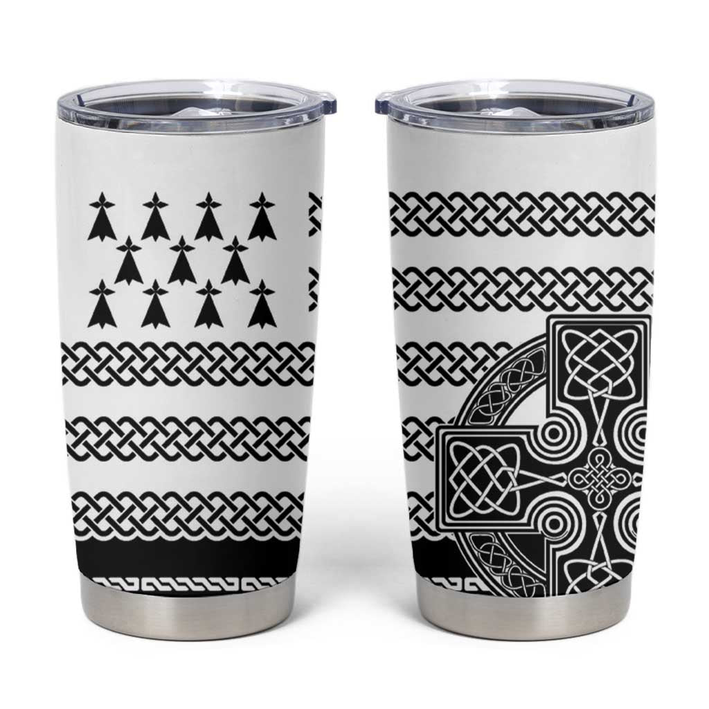 Brittany Celtic Knot Tumbler Cup Celtic Nation Heritage Pride - Wonder Print Shop