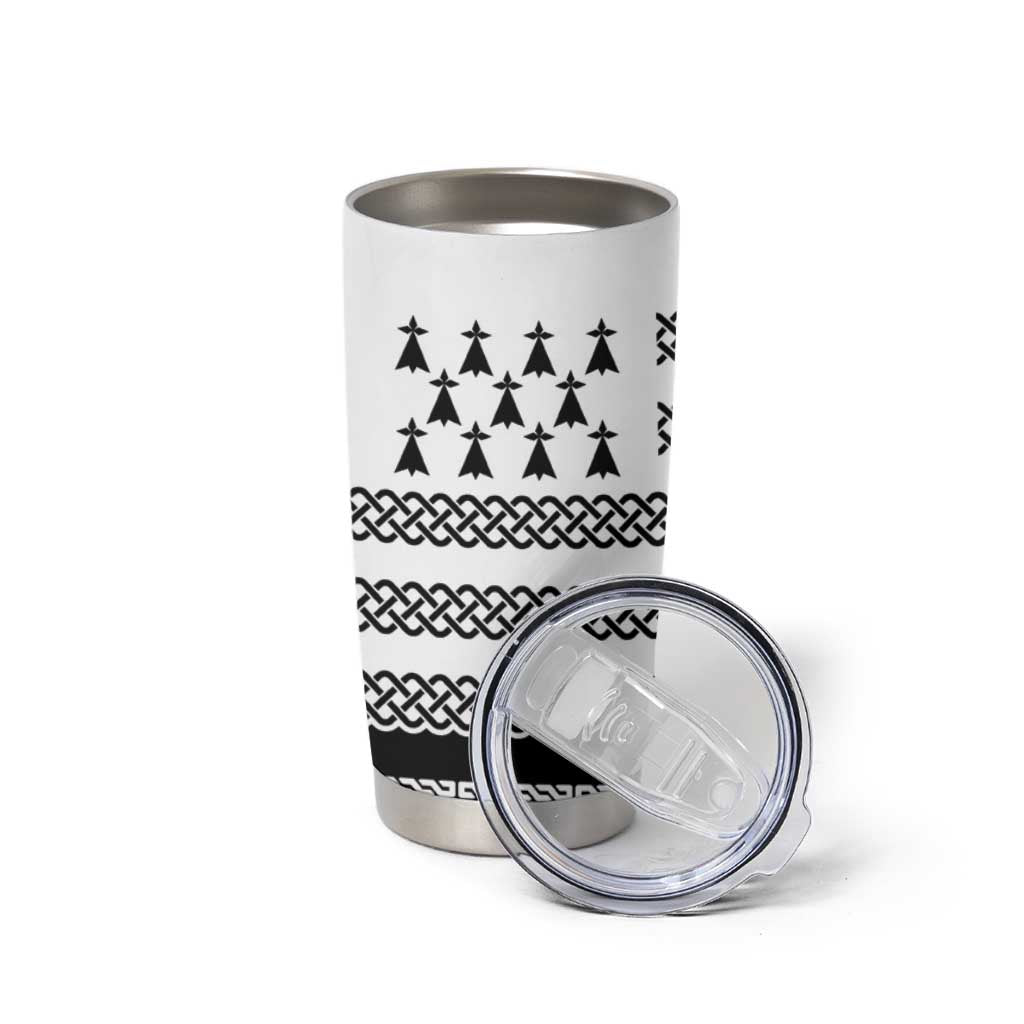 Brittany Celtic Knot Tumbler Cup Celtic Nation Heritage Pride - Wonder Print Shop