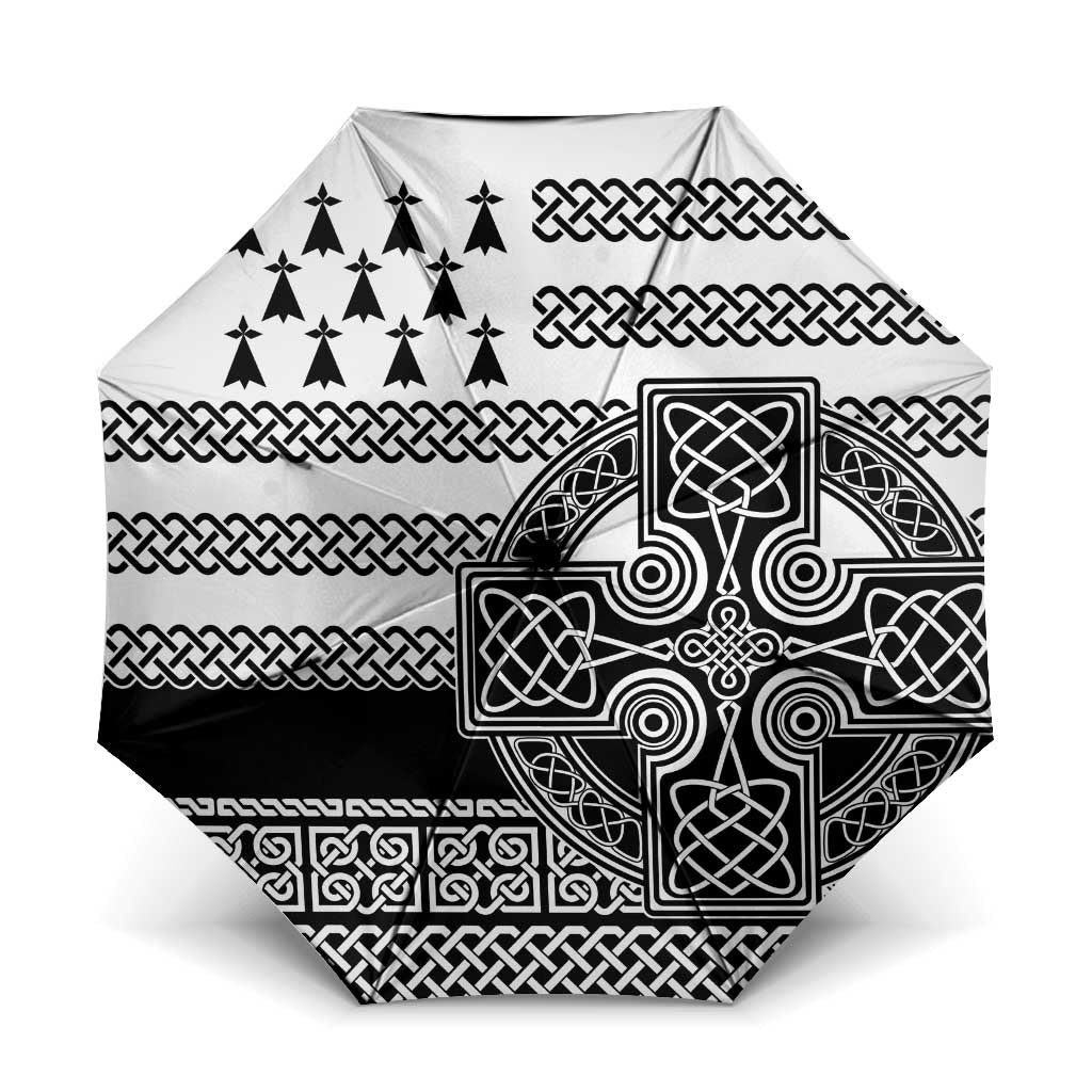 Brittany Celtic Knot Umbrella Celtic Nation Heritage Pride - Wonder Print Shop
