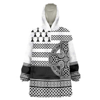 Brittany Celtic Knot Wearable Blanket Hoodie Celtic Nation Heritage Pride - Wonder Print Shop