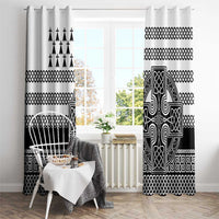 Brittany Celtic Knot Window Curtain Celtic Nation Heritage Pride - Wonder Print Shop