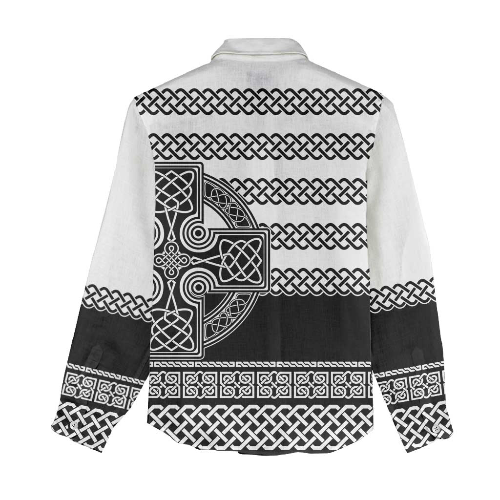 Brittany Celtic Knot Women Casual Shirt Celtic Nation Heritage Pride - Wonder Print Shop