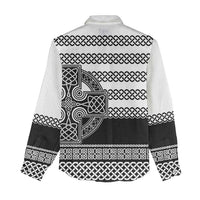 Brittany Celtic Knot Women Casual Shirt Celtic Nation Heritage Pride - Wonder Print Shop