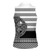 Brittany Celtic Knot Women Sleeveless Polo Shirt Celtic Nation Heritage Pride - Wonder Print Shop
