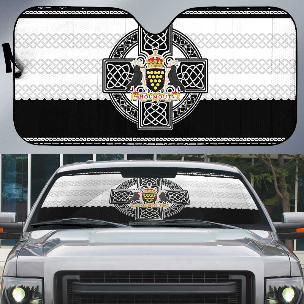 Cornwall Celtic Knot Auto Sun Shade Celtic Nation Heritage Pride - Wonder Print Shop