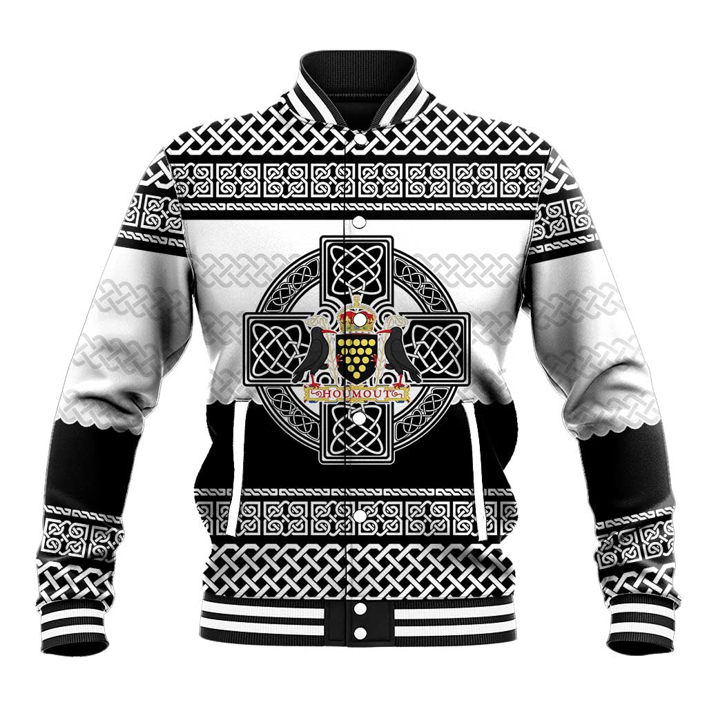 Cornwall Celtic Knot Baseball Jacket Celtic Nation Heritage Pride - Wonder Print Shop
