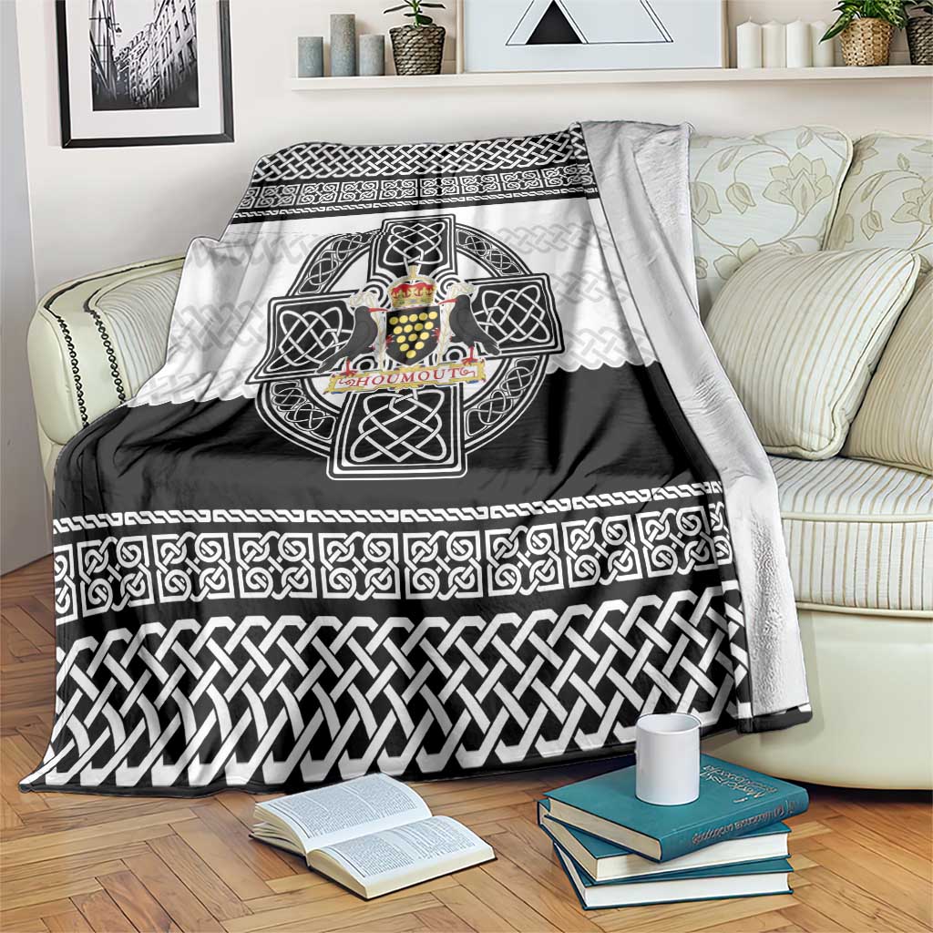Cornwall Celtic Knot Blanket Celtic Nation Heritage Pride - Wonder Print Shop