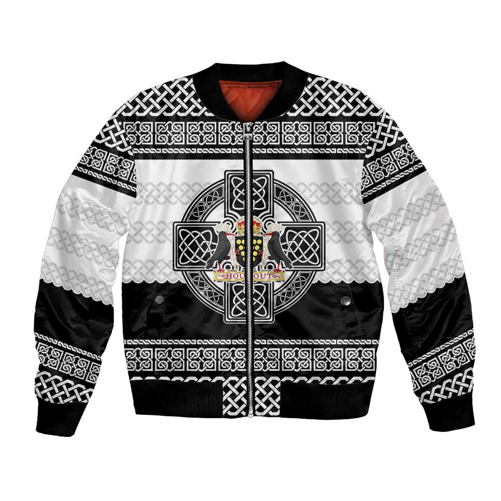 Cornwall Celtic Knot Bomber Jacket Celtic Nation Heritage Pride - Wonder Print Shop