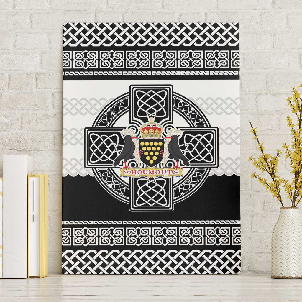 Cornwall Celtic Knot Canvas Wall Art Celtic Nation Heritage Pride - Wonder Print Shop