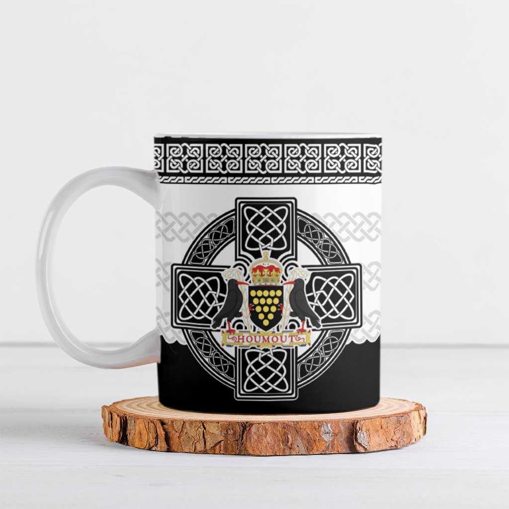 Cornwall Celtic Knot Ceramic Mug Celtic Nation Heritage Pride - Wonder Print Shop