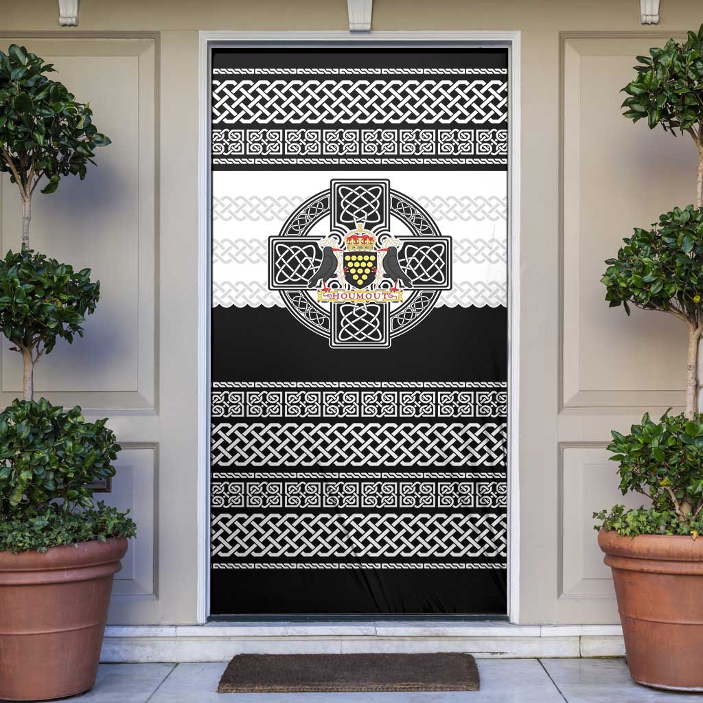 Cornwall Celtic Knot Door Cover Celtic Nation Heritage Pride - Wonder Print Shop