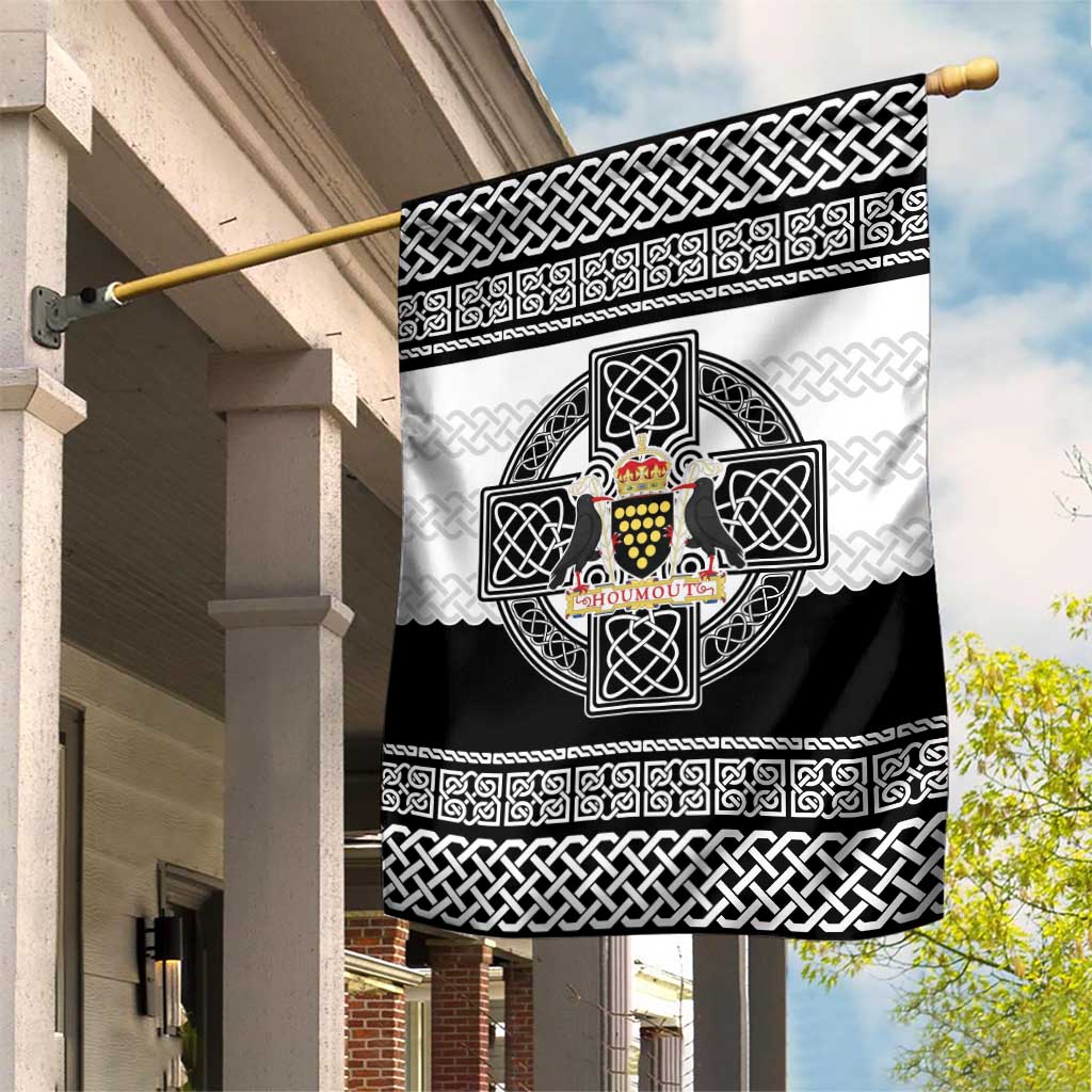 Cornwall Celtic Knot Garden Flag Celtic Nation Heritage Pride - Wonder Print Shop