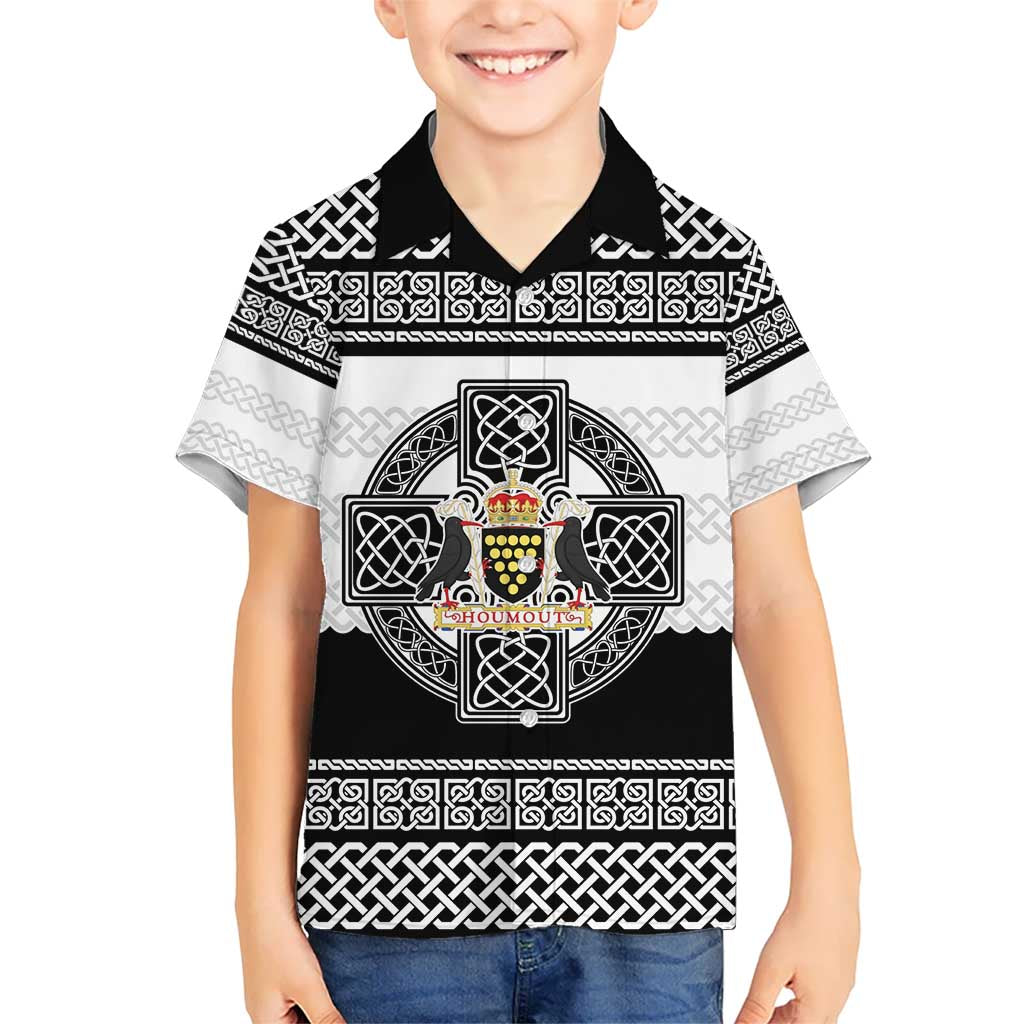 Cornwall Celtic Knot Kid Hawaiian Shirt Celtic Nation Heritage Pride - Wonder Print Shop