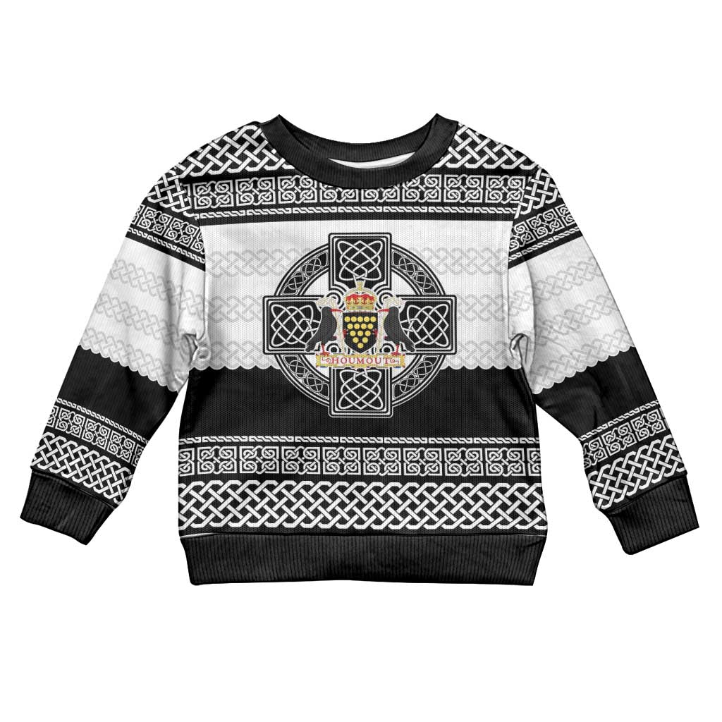 Cornwall Celtic Knot Kid Ugly Christmas Sweater Celtic Nation Heritage Pride - Wonder Print Shop
