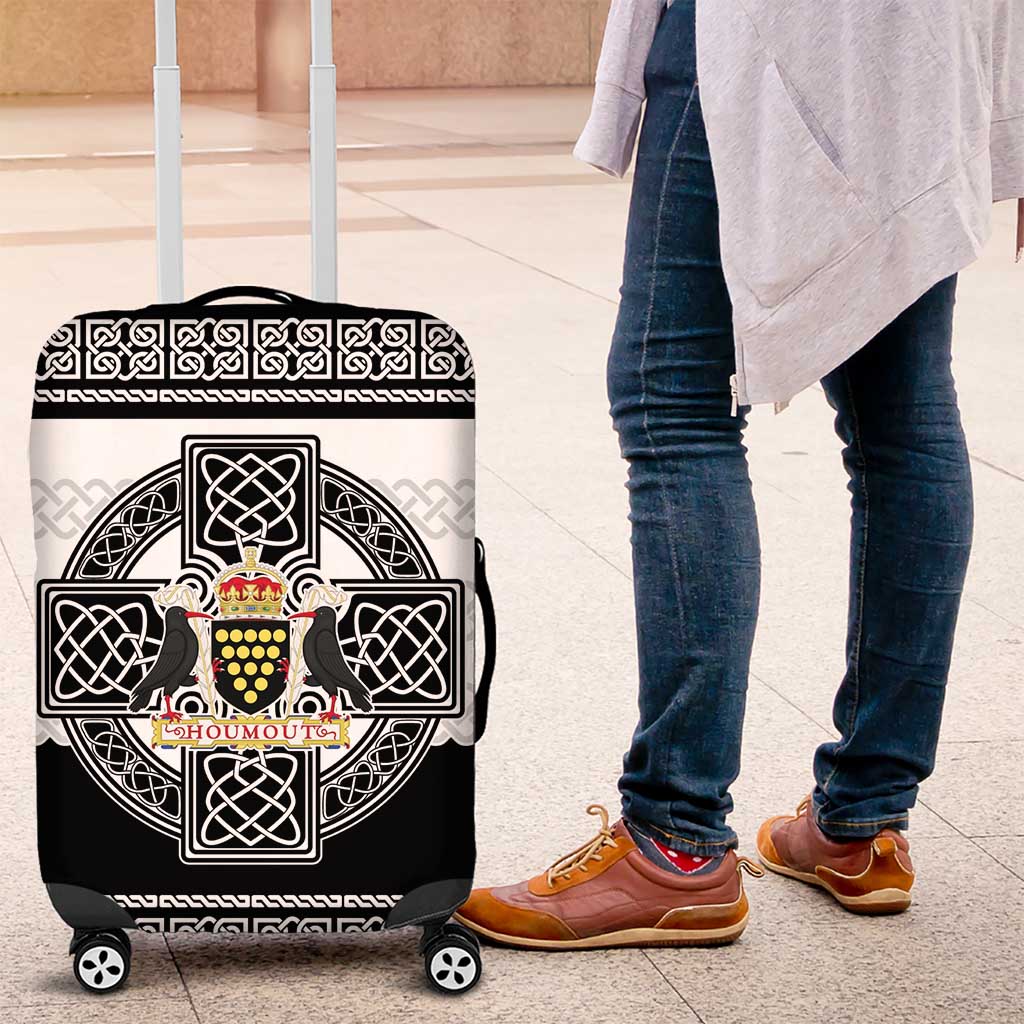 Cornwall Celtic Knot Luggage Cover Celtic Nation Heritage Pride - Wonder Print Shop