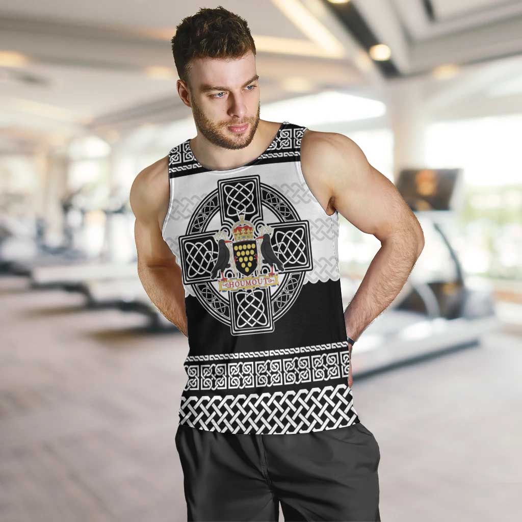 Cornwall Celtic Knot Men Tank Top Celtic Nation Heritage Pride - Wonder Print Shop