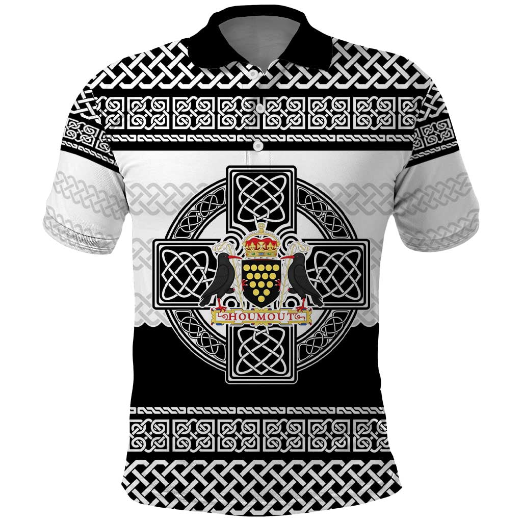 Cornwall Celtic Knot Polo Shirt Celtic Nation Heritage Pride - Wonder Print Shop