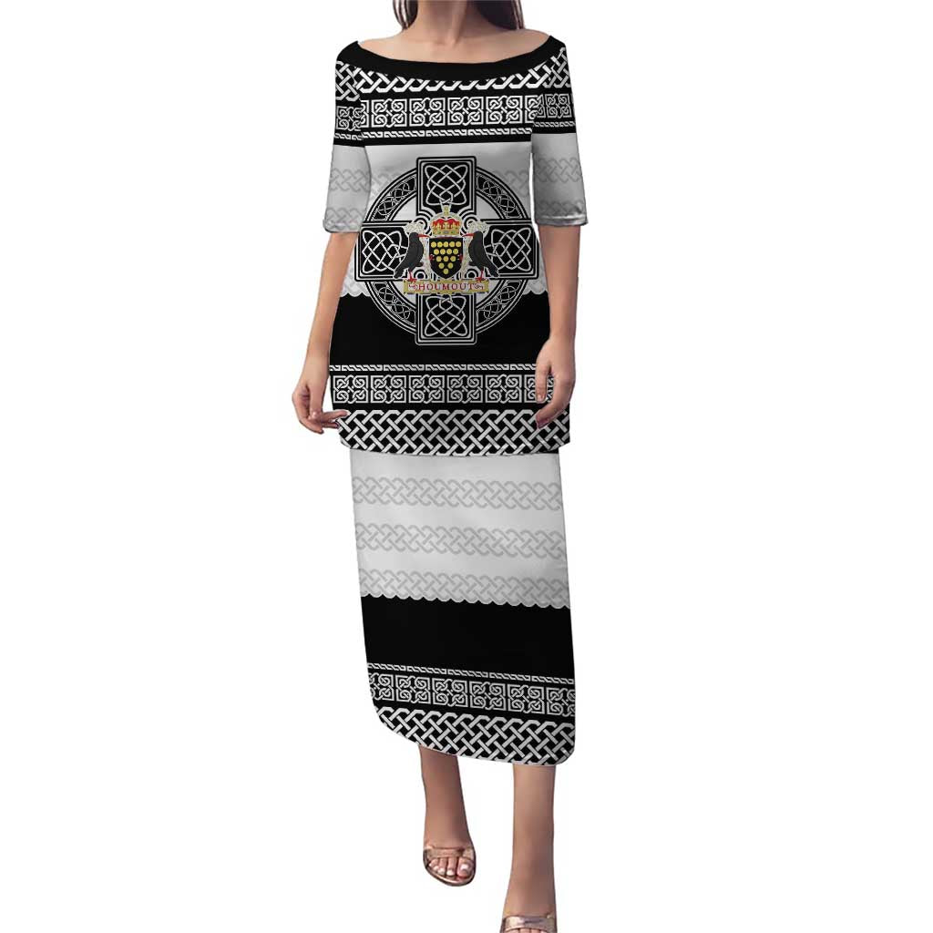 Cornwall Celtic Knot Puletasi Celtic Nation Heritage Pride - Wonder Print Shop