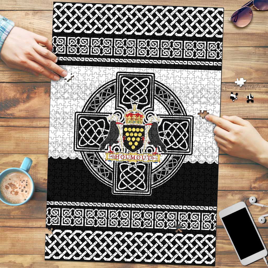 Cornwall Celtic Knot Puzzle Celtic Nation Heritage Pride - Wonder Print Shop