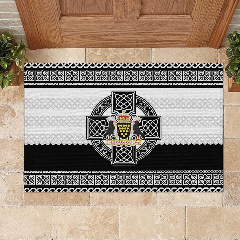 Cornwall Celtic Knot Rubber Doormat Celtic Nation Heritage Pride - Wonder Print Shop