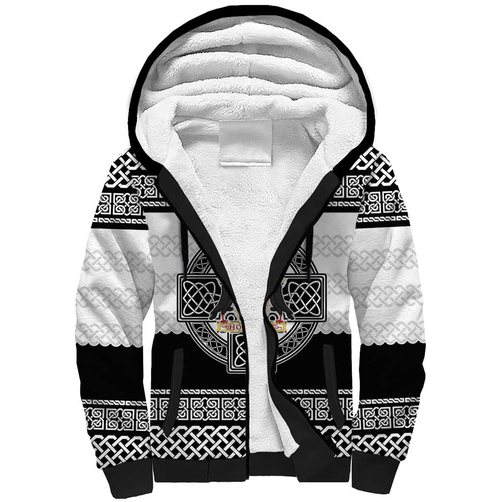 Cornwall Celtic Knot Sherpa Hoodie Celtic Nation Heritage Pride - Wonder Print Shop