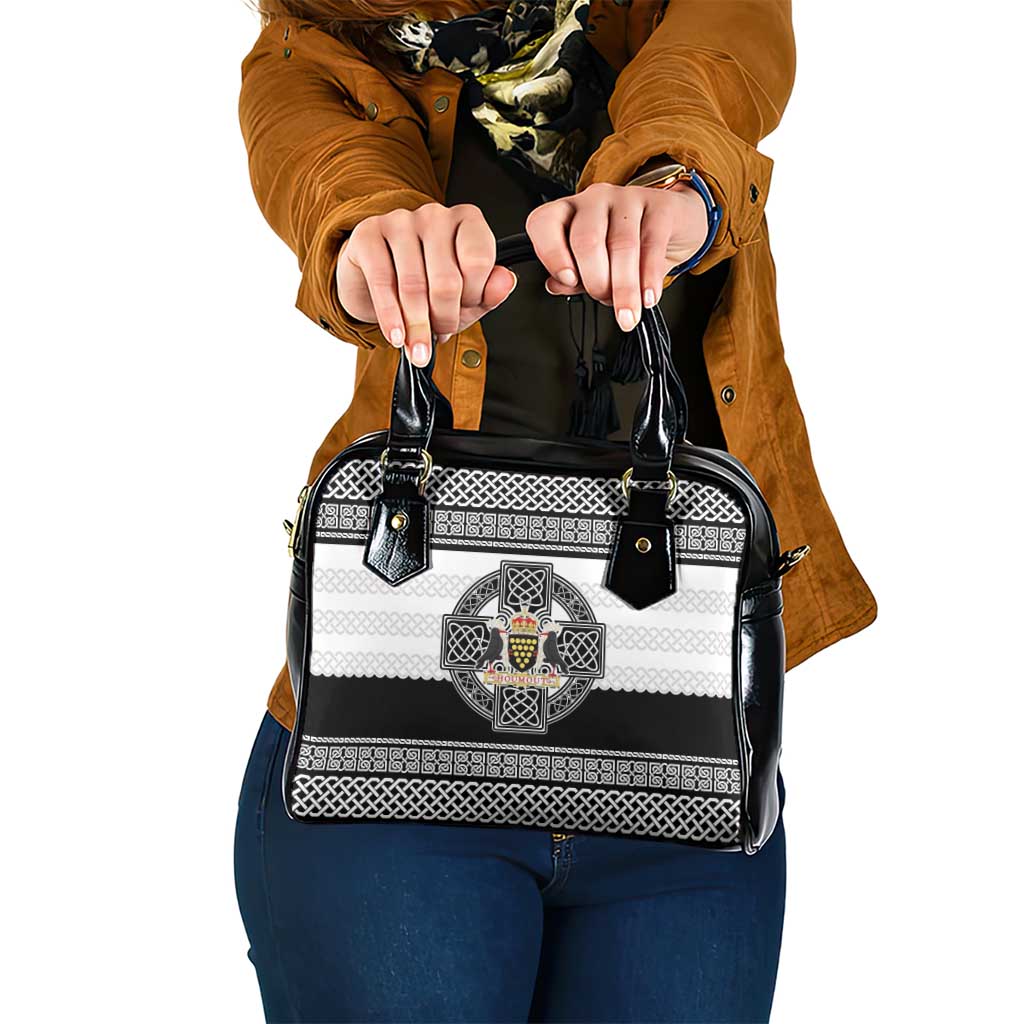 Cornwall Celtic Knot Shoulder Handbag Celtic Nation Heritage Pride - Wonder Print Shop