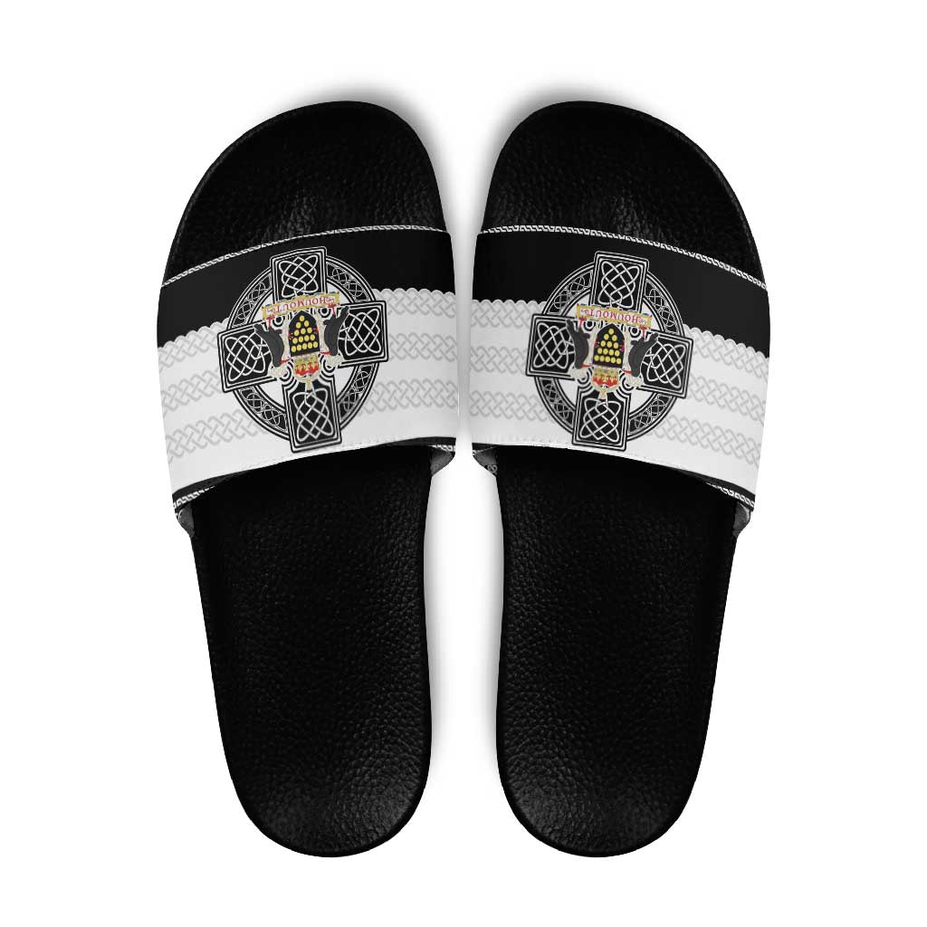 Cornwall Celtic Knot Slide Sandals Celtic Nation Heritage Pride - Wonder Print Shop