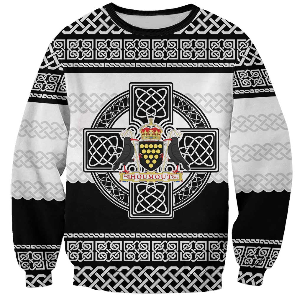 Cornwall Celtic Knot Sweatshirt Celtic Nation Heritage Pride - Wonder Print Shop
