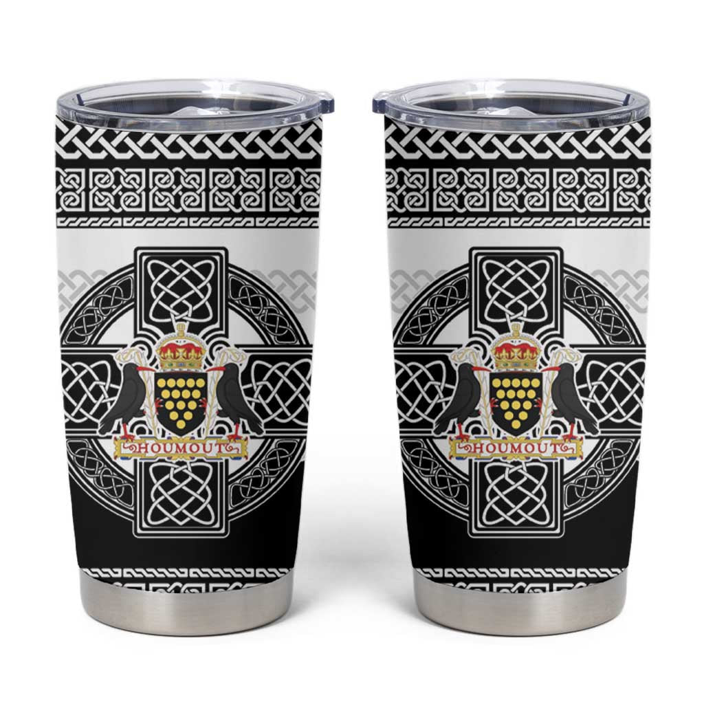 Cornwall Celtic Knot Tumbler Cup Celtic Nation Heritage Pride - Wonder Print Shop
