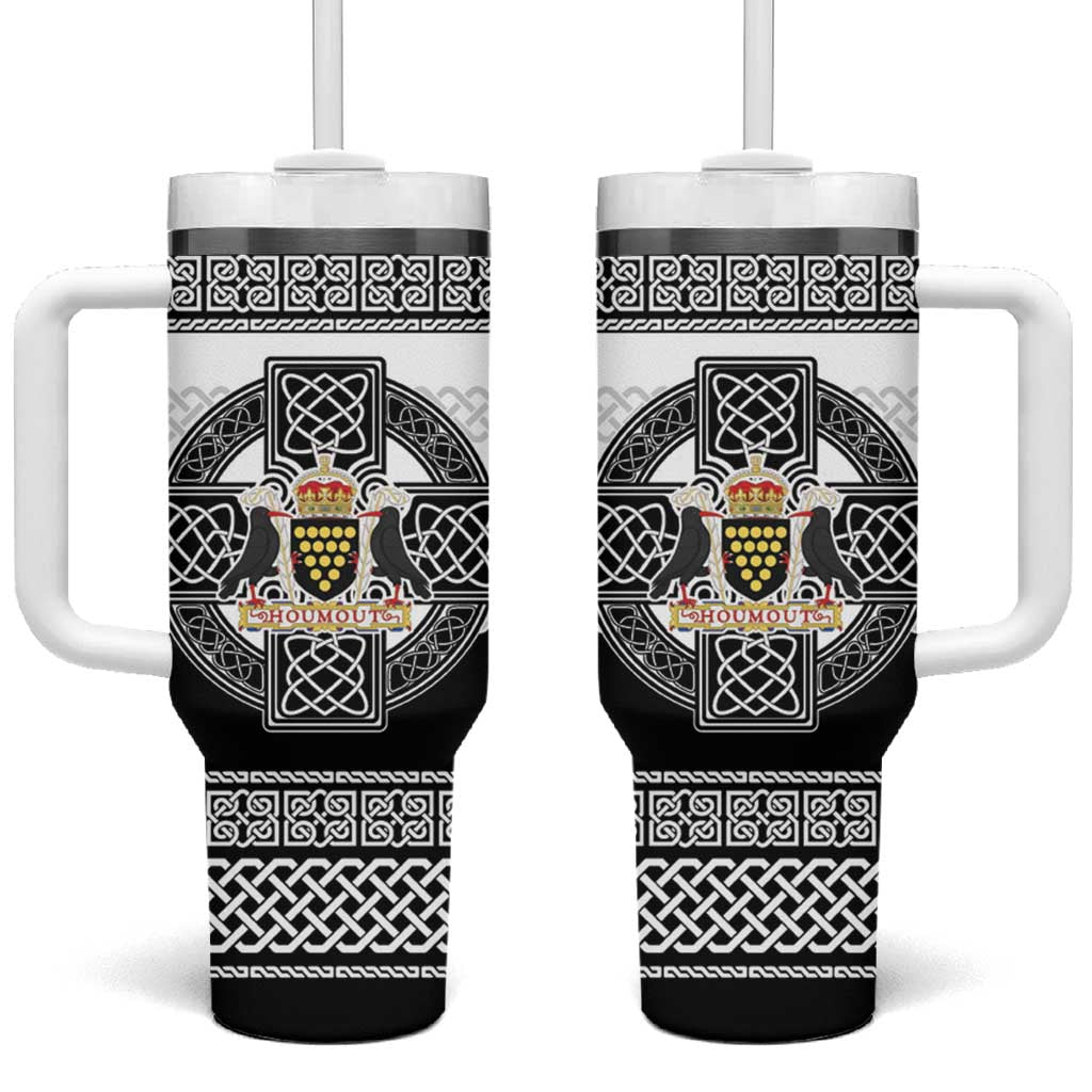 Cornwall Celtic Knot Tumbler With Handle Celtic Nation Heritage Pride - Wonder Print Shop