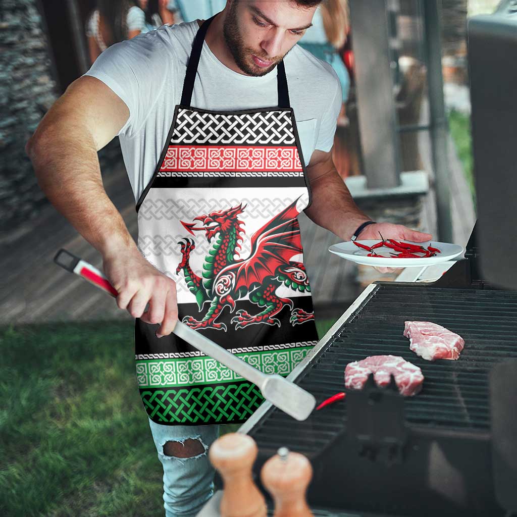 Cymru Celtic Wales Knot Apron Celtic Nation Heritage Pride - Wonder Print Shop