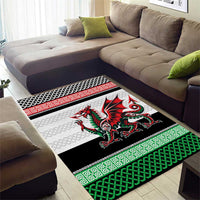 Cymru Celtic Wales Knot Area Rug Celtic Nation Heritage Pride - Wonder Print Shop