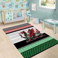 Cymru Celtic Wales Knot Area Rug Celtic Nation Heritage Pride - Wonder Print Shop