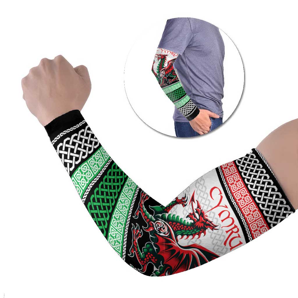 Cymru Celtic Wales Knot Arm Sleeves Celtic Nation Heritage Pride - Wonder Print Shop