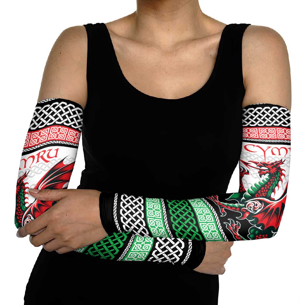 Cymru Celtic Wales Knot Arm Sleeves Celtic Nation Heritage Pride - Wonder Print Shop