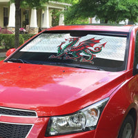 Cymru Celtic Wales Knot Auto Sun Shade Celtic Nation Heritage Pride - Wonder Print Shop