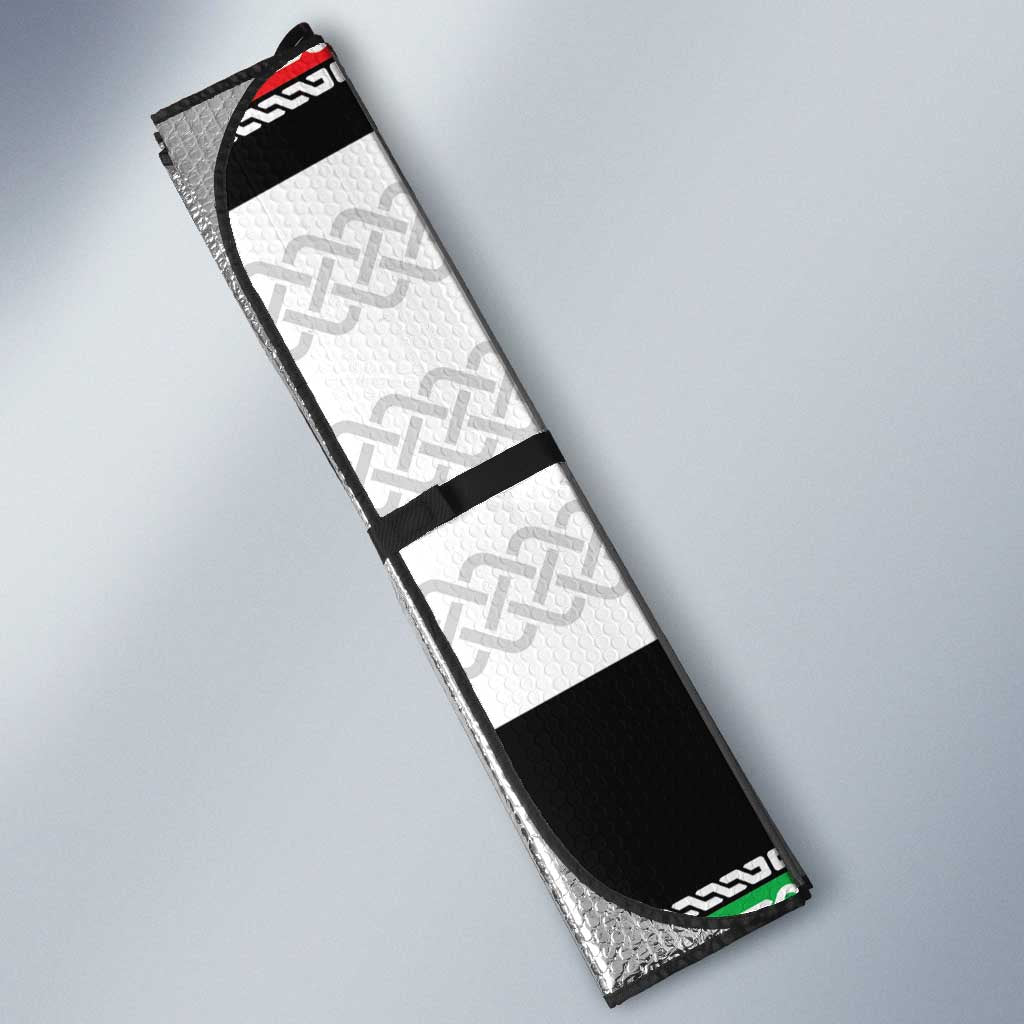 Cymru Celtic Wales Knot Auto Sun Shade Celtic Nation Heritage Pride - Wonder Print Shop