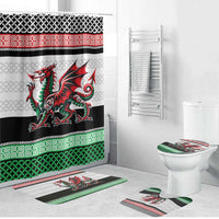 Cymru Celtic Wales Knot Bathroom Set Celtic Nation Heritage Pride - Wonder Print Shop