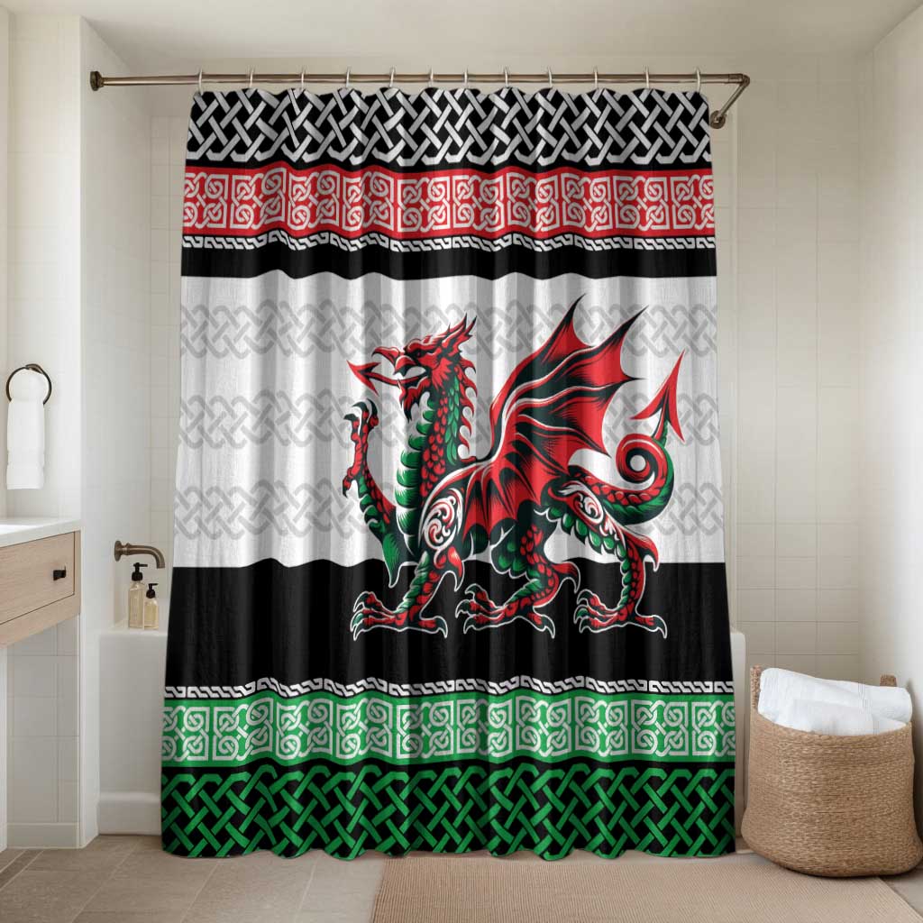 Cymru Celtic Wales Knot Bathroom Set Celtic Nation Heritage Pride - Wonder Print Shop