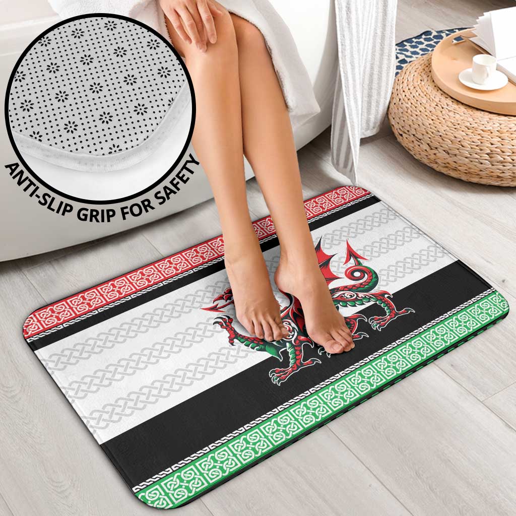 Cymru Celtic Wales Knot Bathroom Set Celtic Nation Heritage Pride - Wonder Print Shop