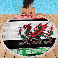 Cymru Celtic Wales Knot Beach Blanket Celtic Nation Heritage Pride - Wonder Print Shop
