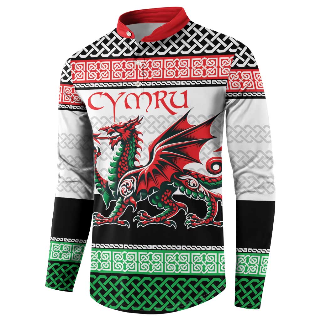 Cymru Celtic Wales Knot Button Sweatshirt Celtic Nation Heritage Pride - Wonder Print Shop