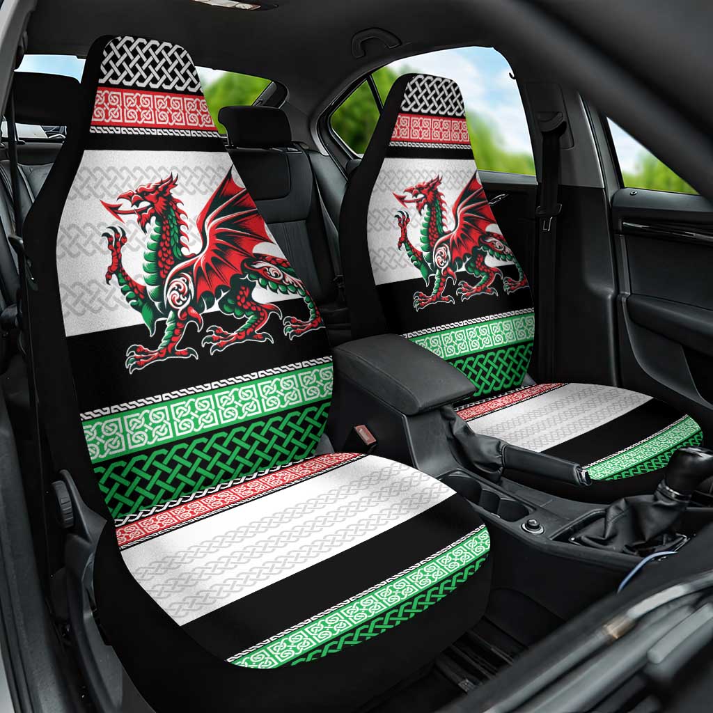 Cymru Celtic Wales Knot Car Seat Cover Celtic Nation Heritage Pride - Wonder Print Shop