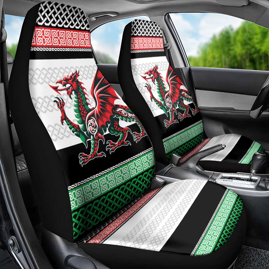 Cymru Celtic Wales Knot Car Seat Cover Celtic Nation Heritage Pride - Wonder Print Shop