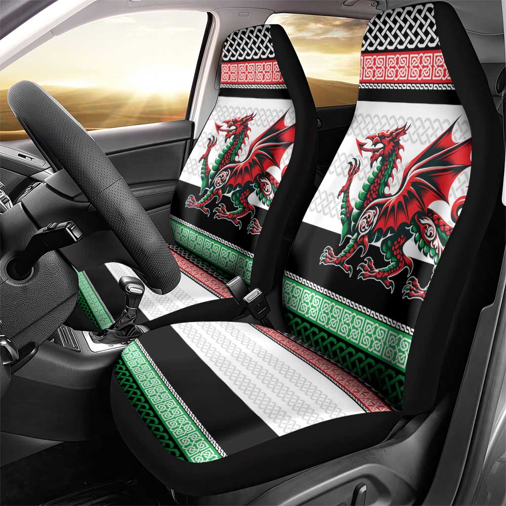 Cymru Celtic Wales Knot Car Seat Cover Celtic Nation Heritage Pride - Wonder Print Shop