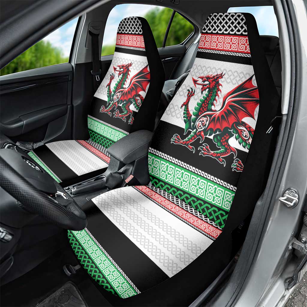 Cymru Celtic Wales Knot Car Seat Cover Celtic Nation Heritage Pride - Wonder Print Shop