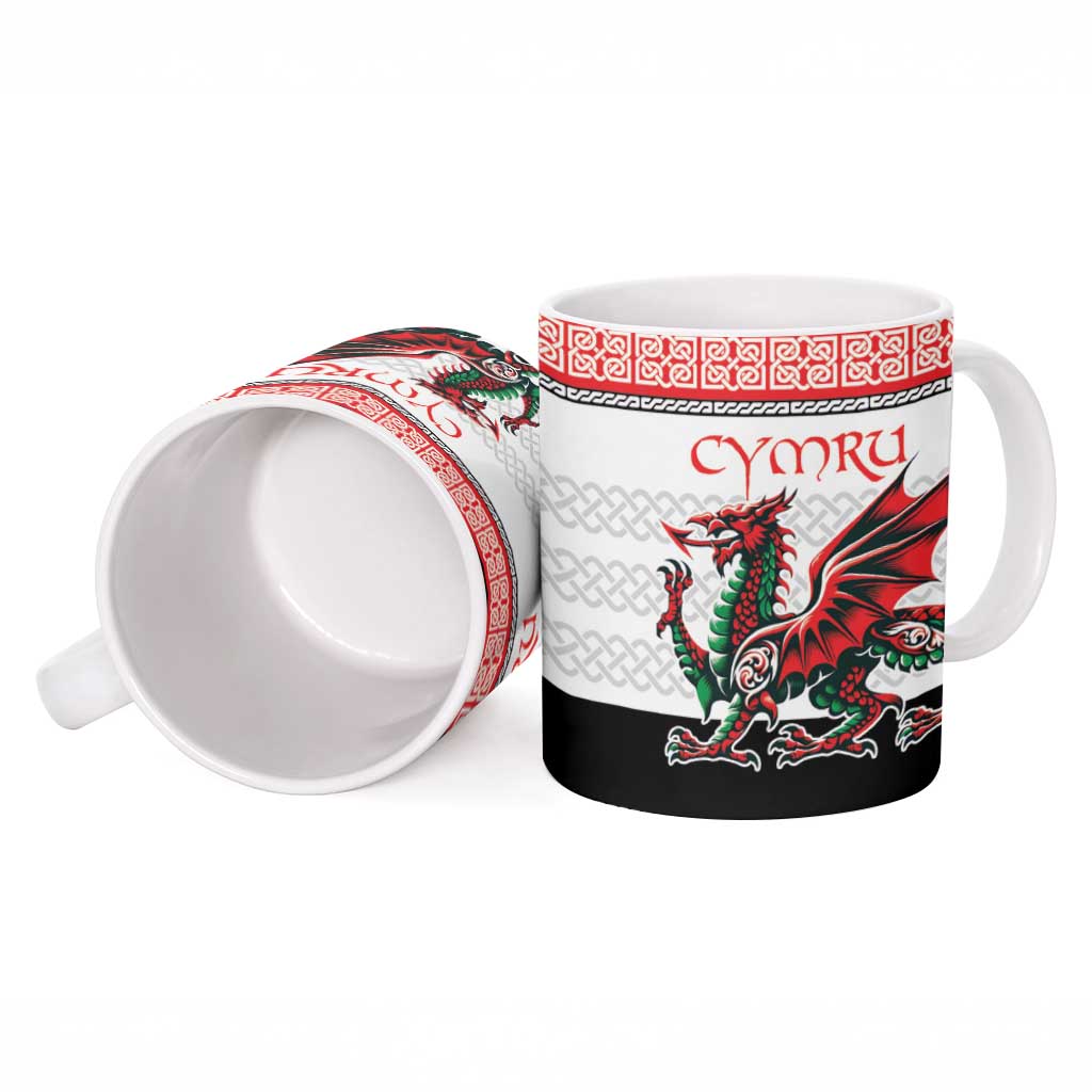 Cymru Celtic Wales Knot Ceramic Mug Celtic Nation Heritage Pride - Wonder Print Shop