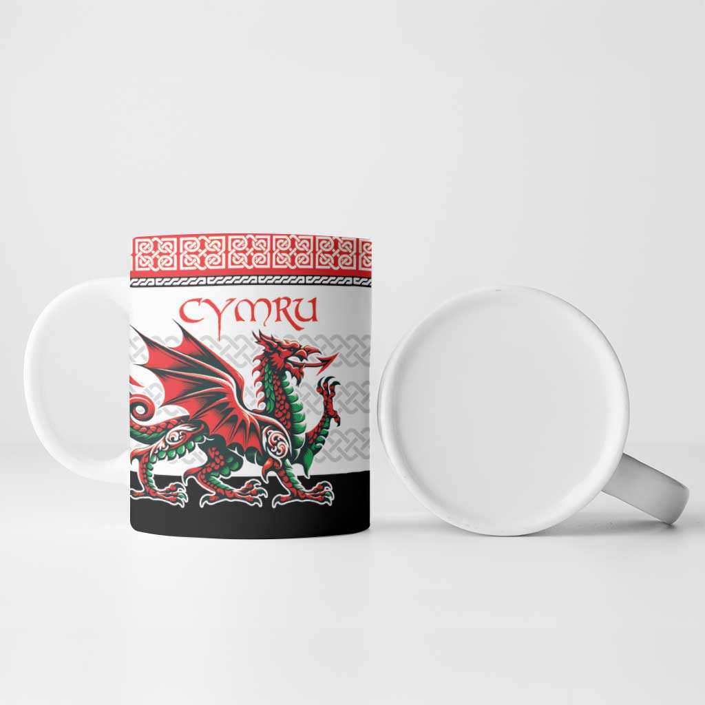Cymru Celtic Wales Knot Ceramic Mug Celtic Nation Heritage Pride - Wonder Print Shop