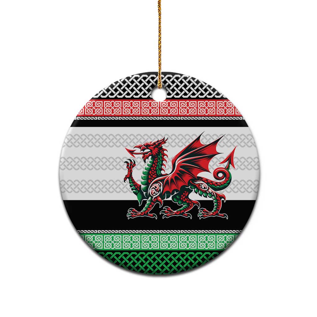 Cymru Celtic Wales Knot Ceramic Ornament Celtic Nation Heritage Pride - Wonder Print Shop